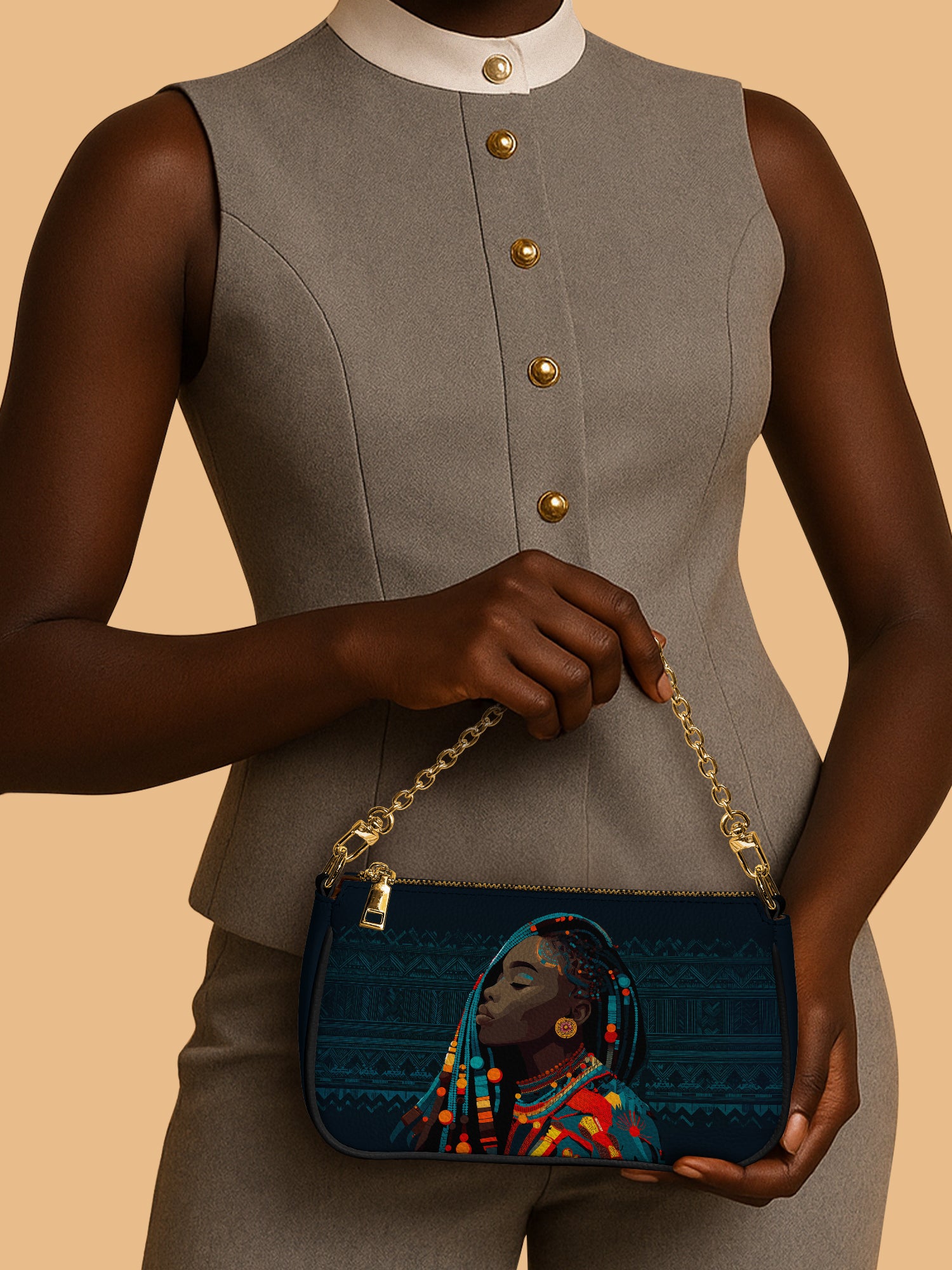 Soul Of Ubuntu Classic Zip Pochette QR0TV186