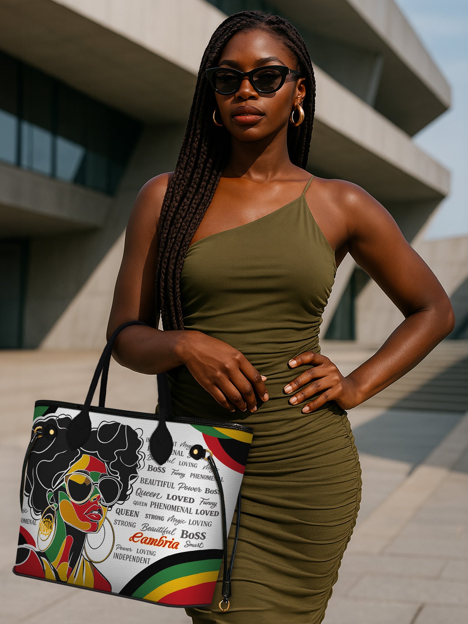 Queen Power Classic Shopper Tote