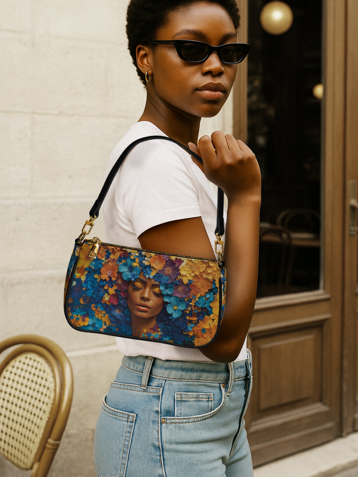 Floral Reverie Classic Zip Pochette QR0TD112