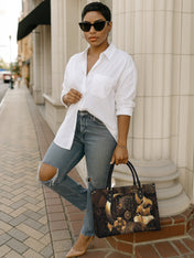 Calla Queen Premium Leather Handbag QR0XD219