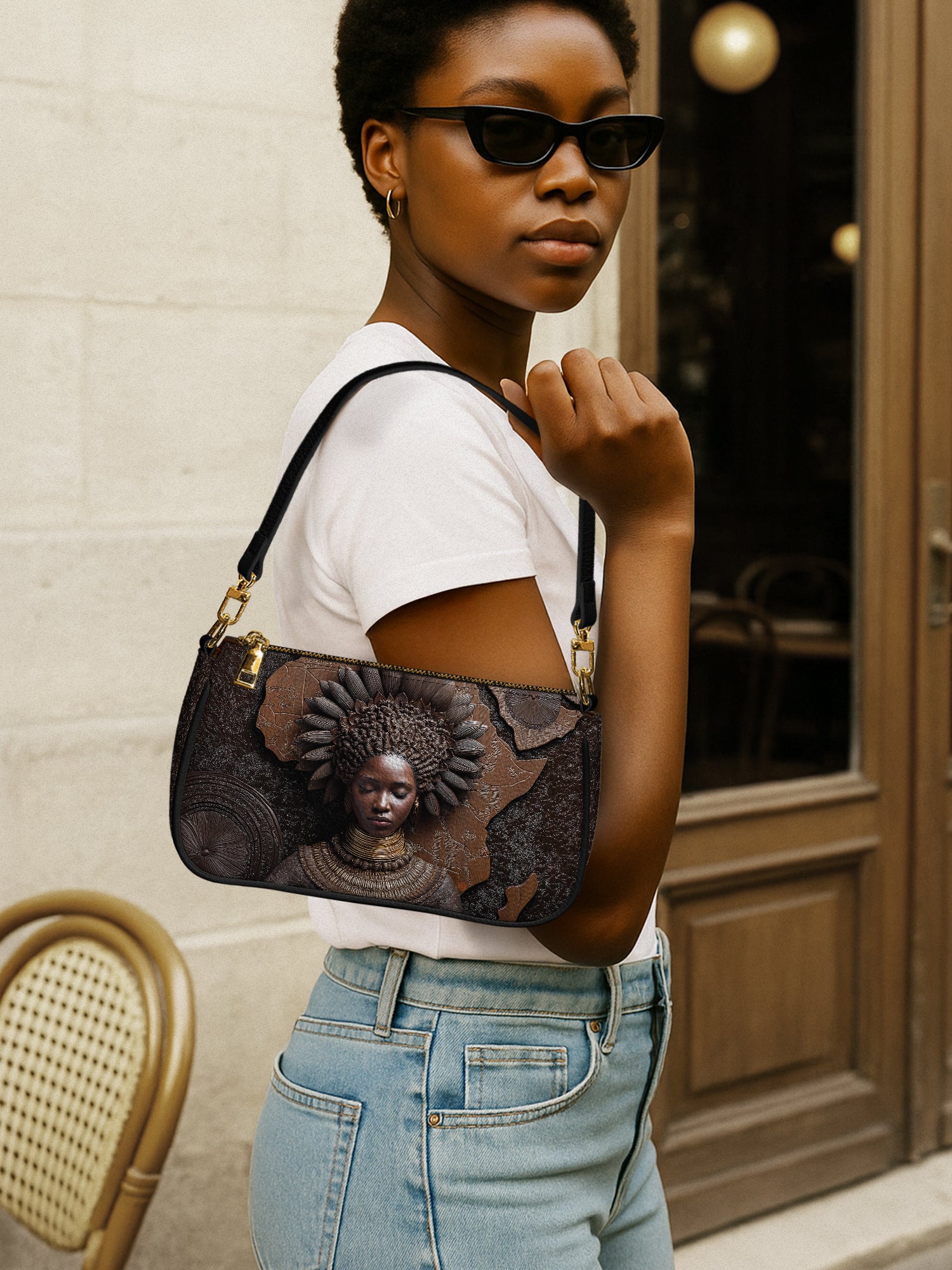 Bisa Crown Classic Zip Pochette QR0XD713