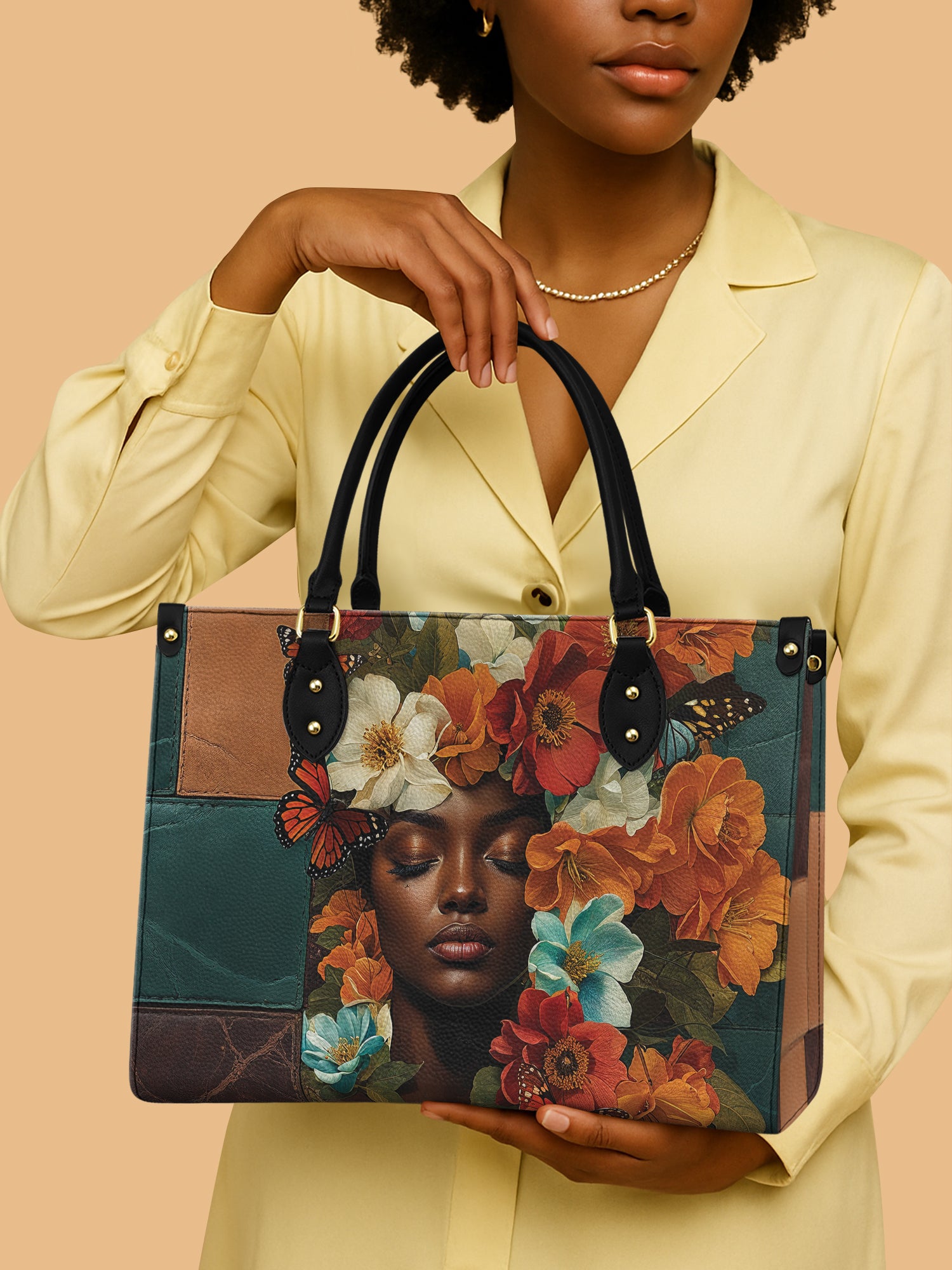 Storm Whisper Premium Leather Handbag QR0XD238