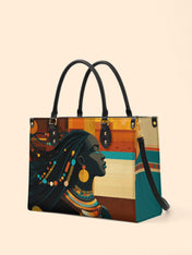 Ebony Horizon Premium Leather Handbag QR0TV179