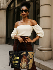 Kneel before God Classic Shopper Tote