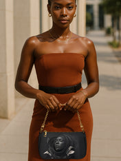 Obsidian Bloom Classic Zip Pochette QR0TD217