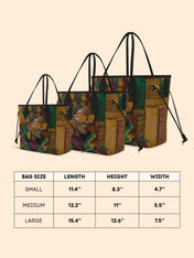 Emerald Authority Classic Shopper Tote QR0XD435