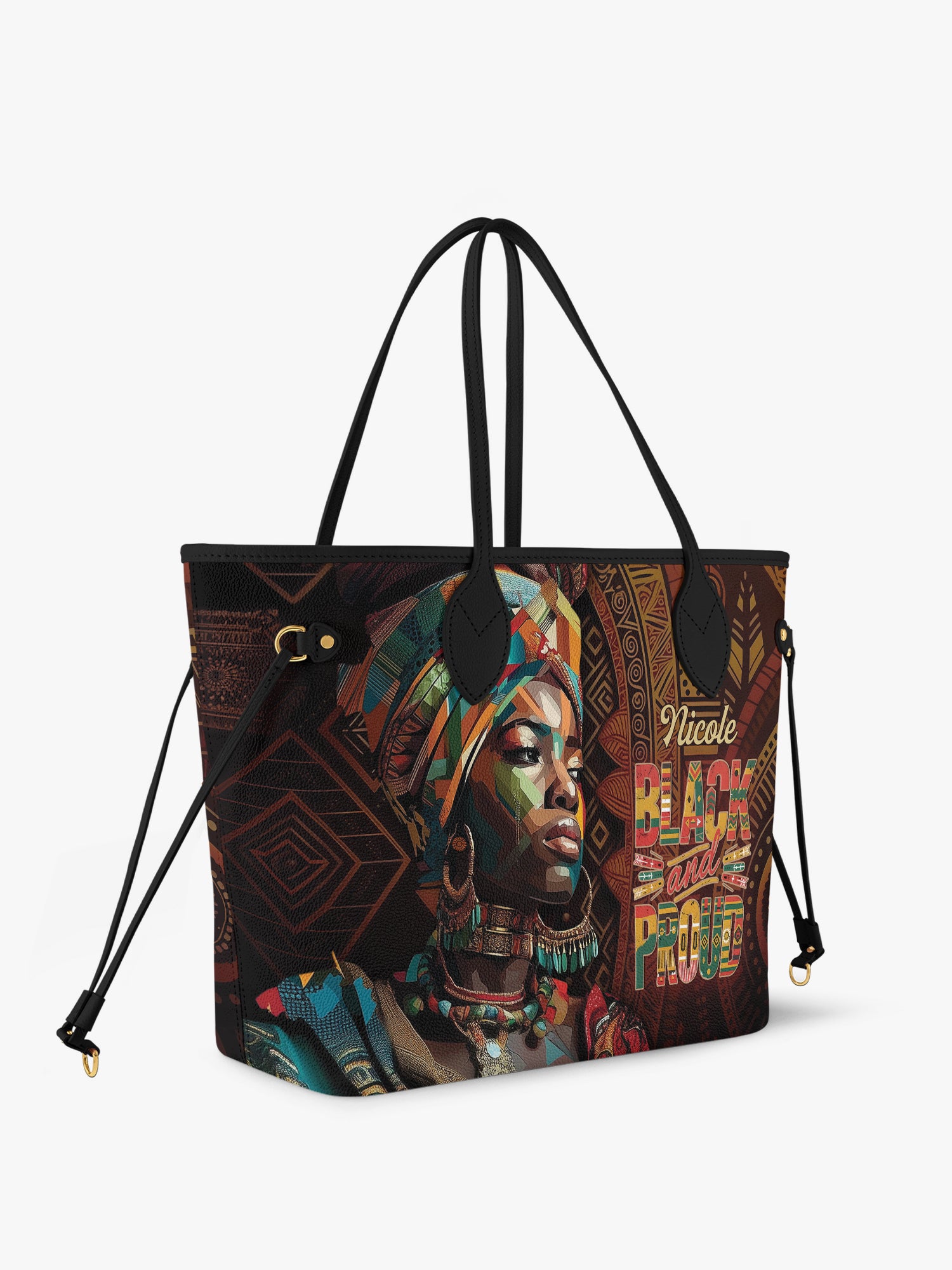 Black Proud Classic Shopper Tote