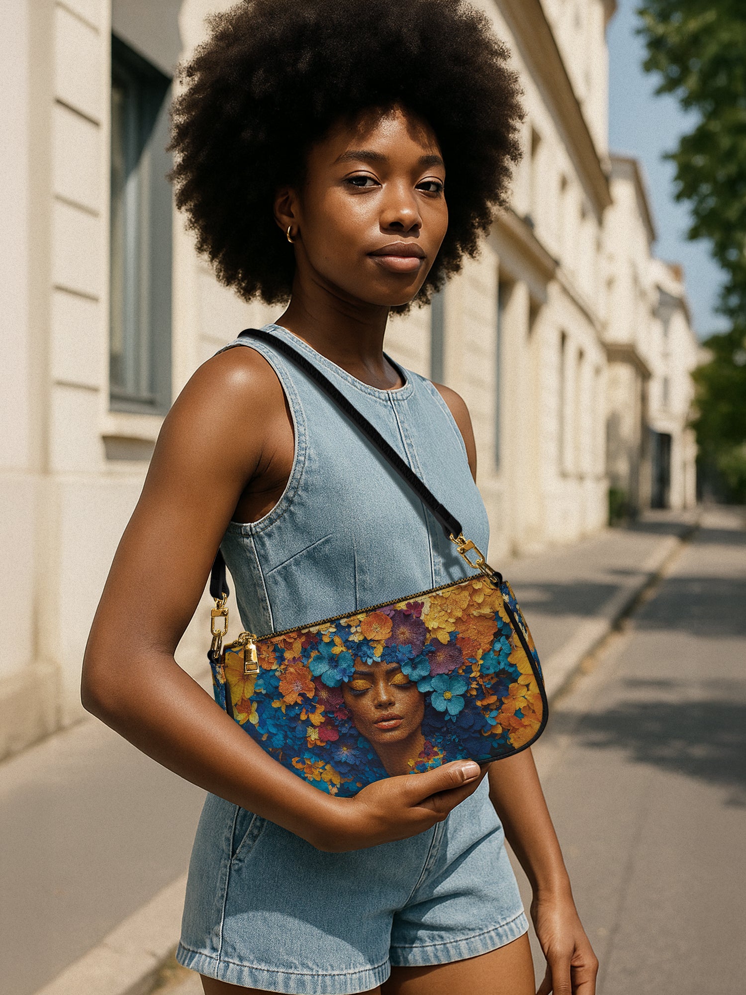 Floral Reverie Classic Zip Pochette QR0TD112