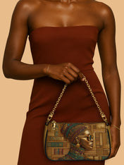 Golden Library Classic Zip Pochette QR0XD439