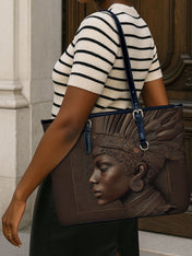 Back to Africa V1 Leather Bucket Bag QR0XD730