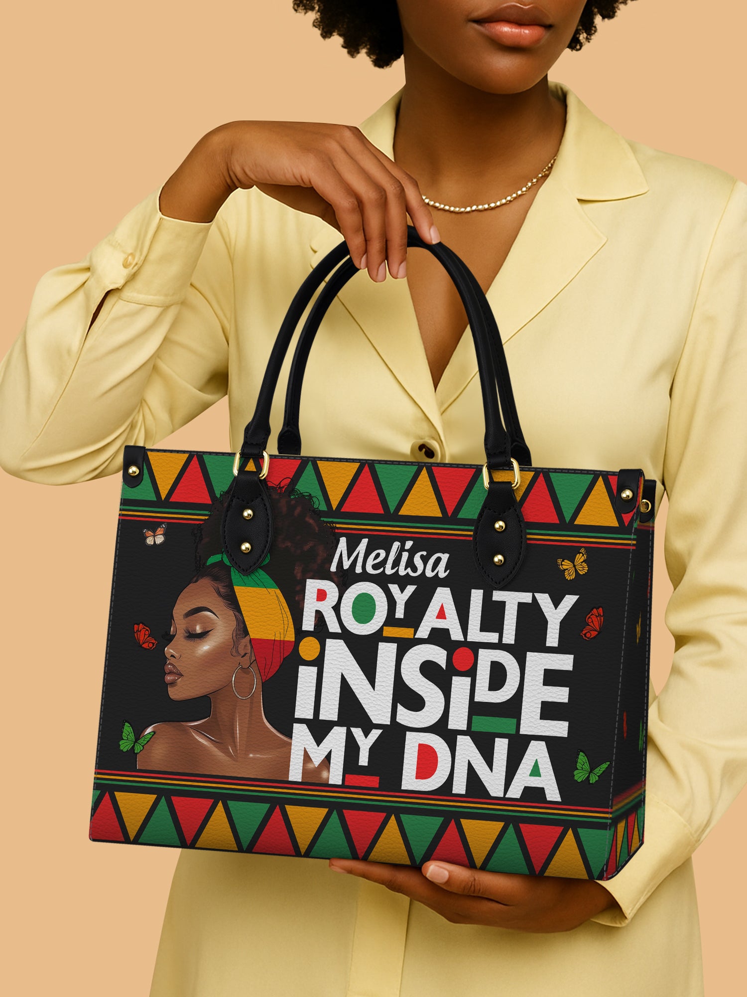 Royalty DNA Premium Leather Handbag