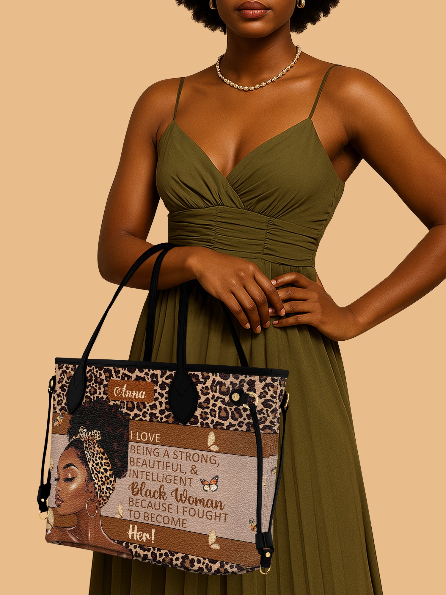 Strong Black Woman Classic Shopper Tote