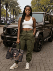 Bisa Crown Premium Leather Handbag QR0XD708