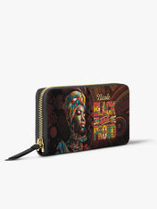 Black Proud Slimline Zippy Wallet