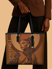 Empress of Locs Sleek Leather Tote
