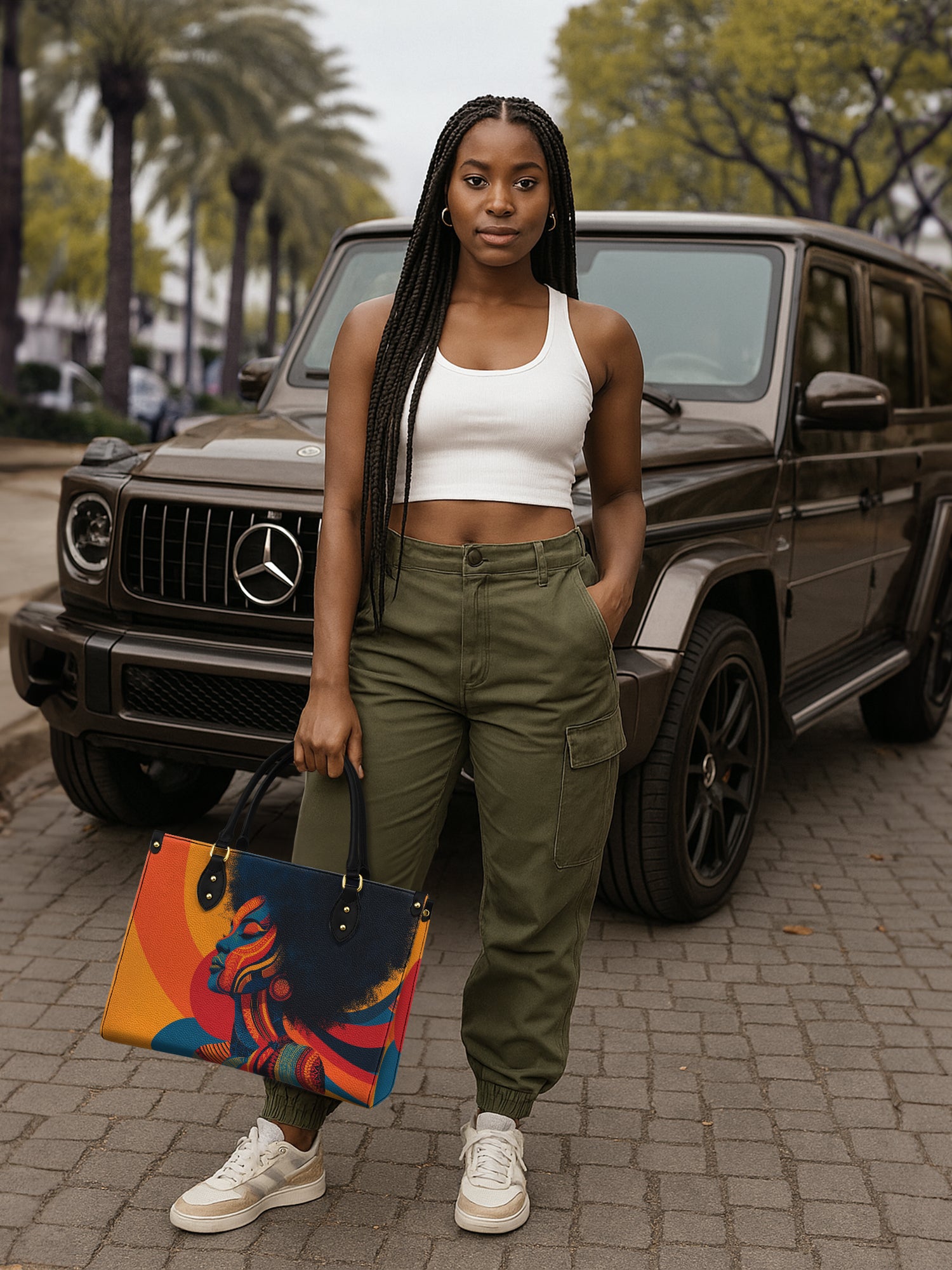 Rhythm & Radiance Premium Leather Handbag QR0TV053