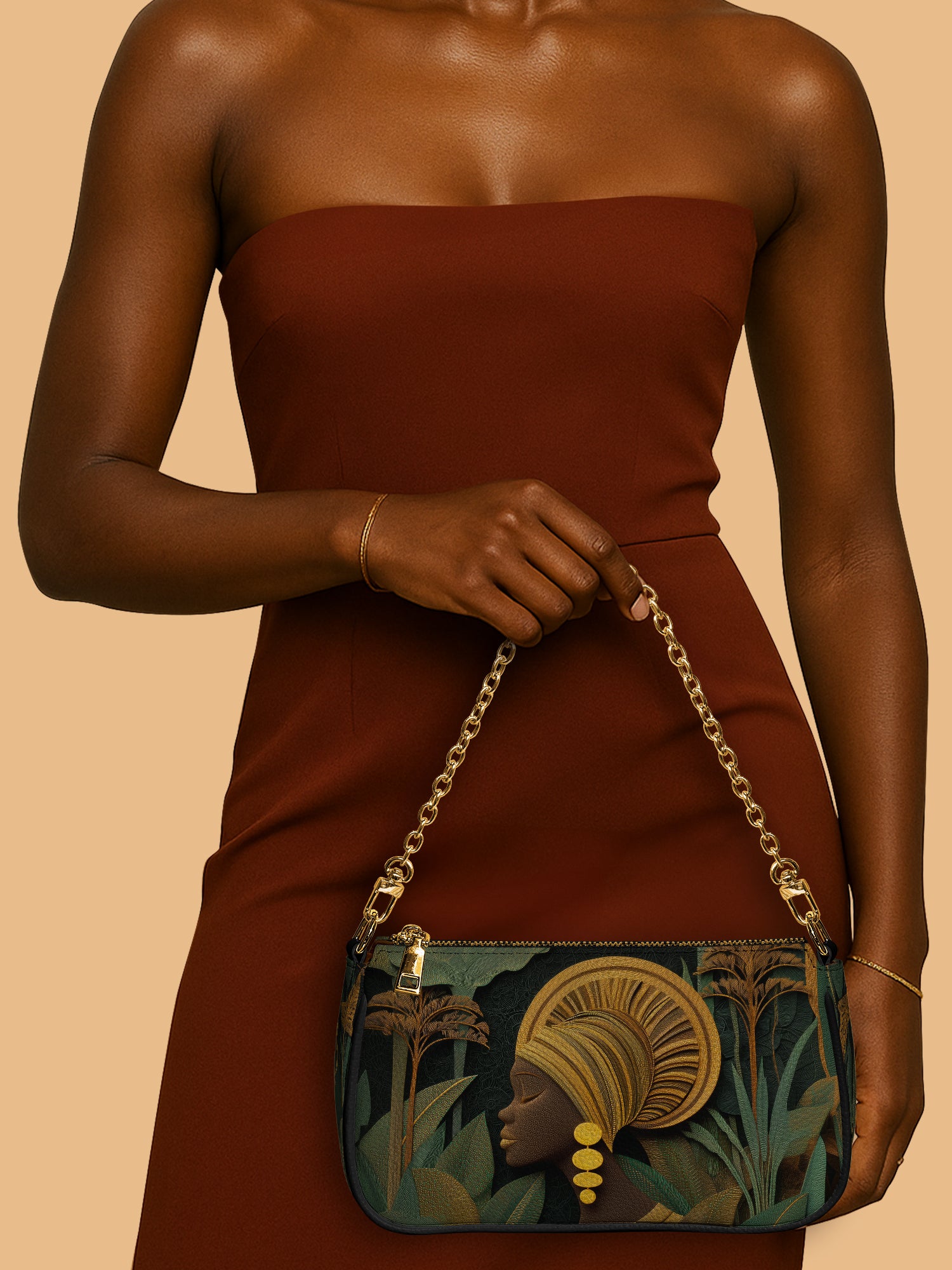 Enchanted Tropics Classic Zip Pochette QR0HH124