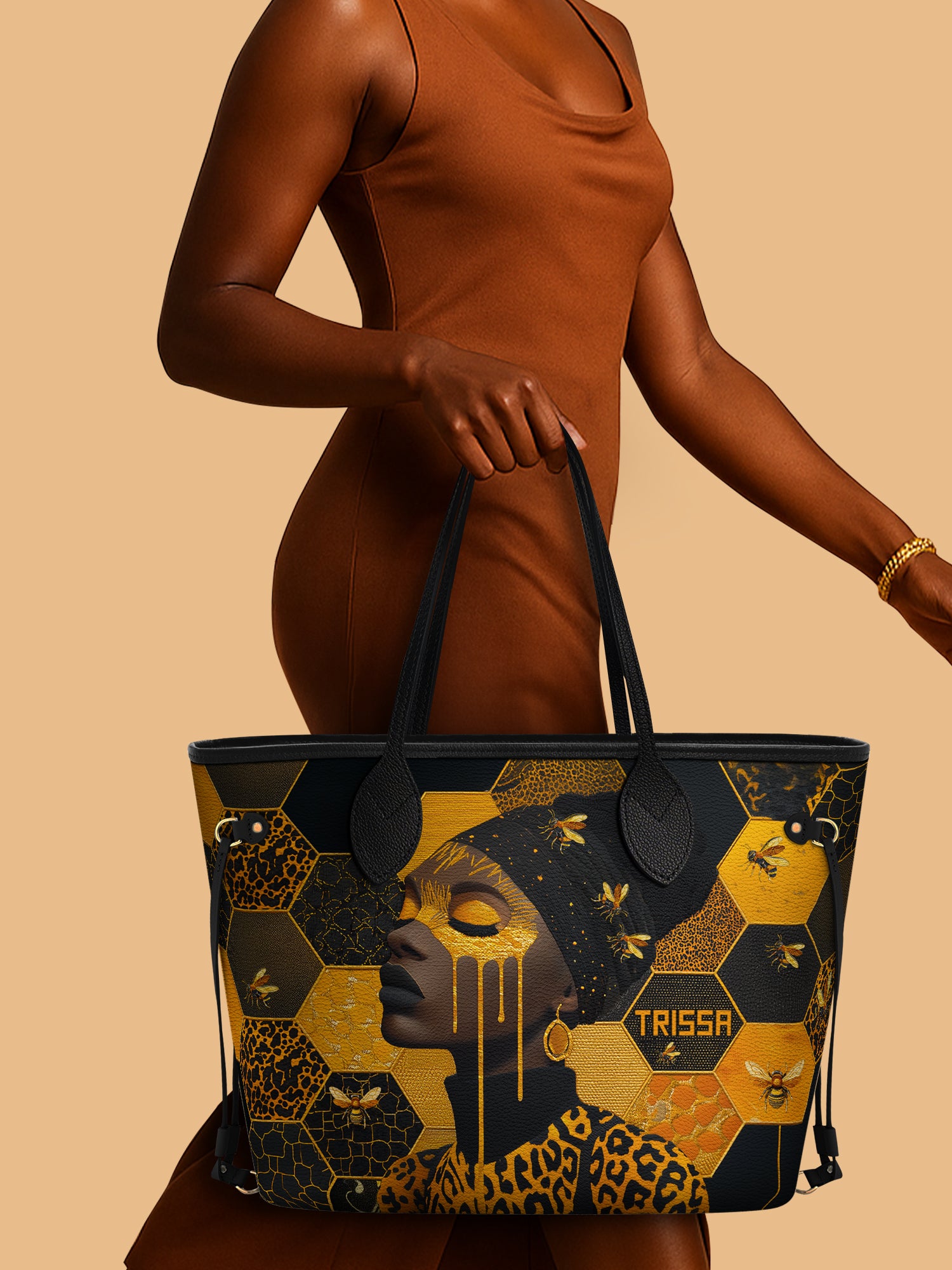 Queen Bee Classic Shopper Tote