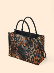 Leopard Legacy Premium Leather Handbag QR0HH098