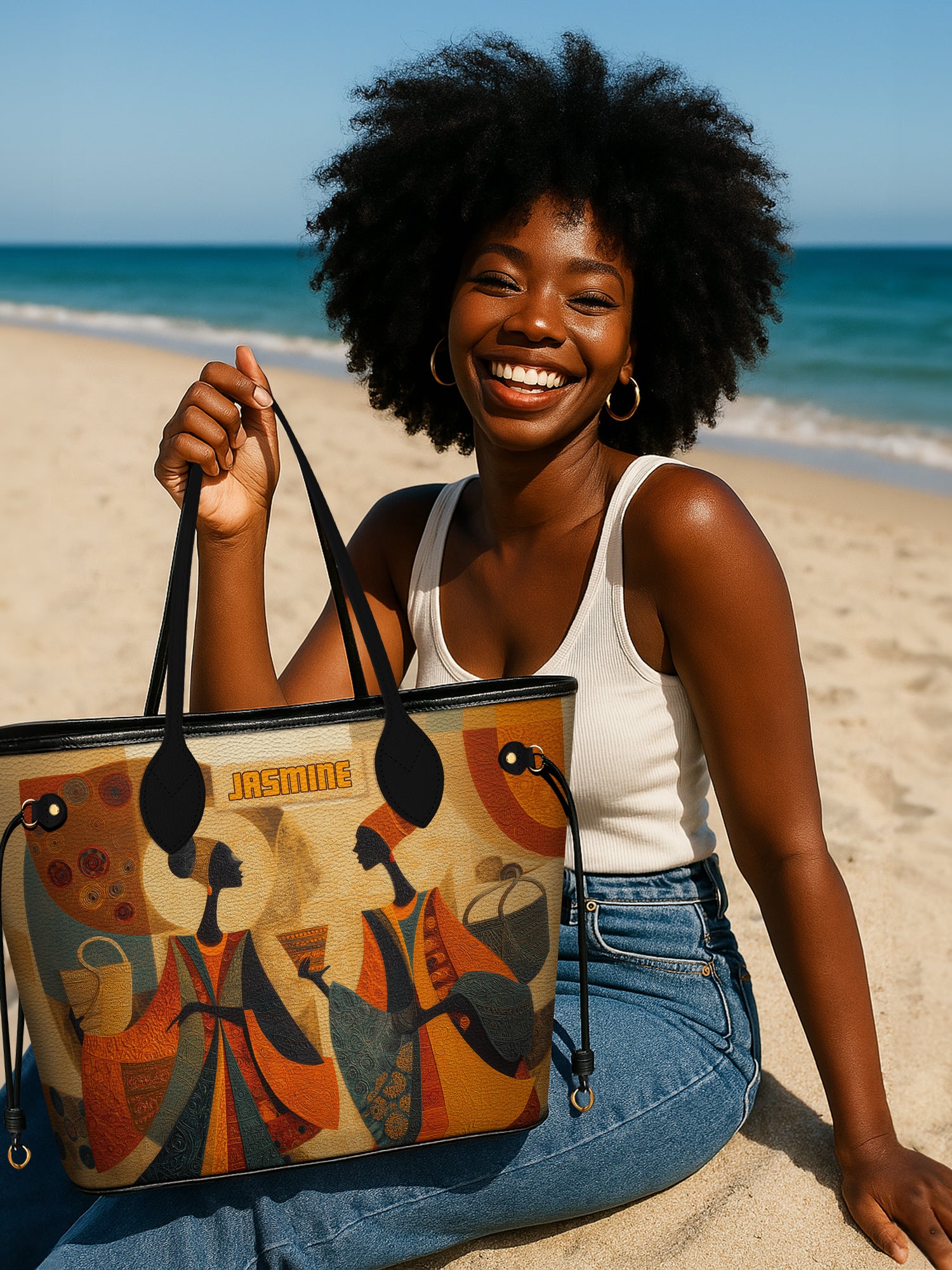 African Spirit Classic Shopper Tote