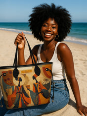 African Spirit Classic Shopper Tote