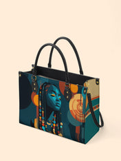 Echo Of Tribe Premium Leather Handbag QR0TV182