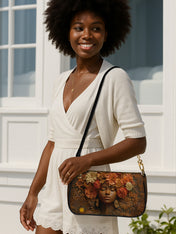 Afro Flora Classic Zip Pochette QR0TV041