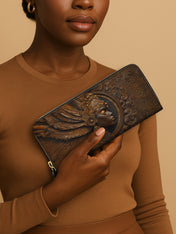 Cendria Flame Slimline Zippy Wallet QR0XD716