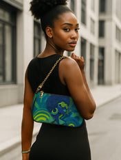 Noir Gaze Classic Zip Pochette QR0TD312