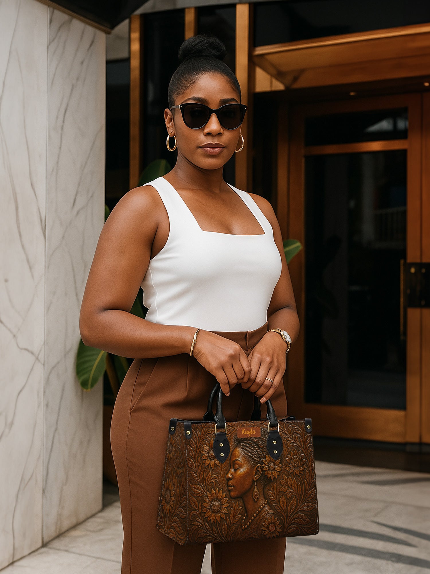 Shades of Grace Premium Leather Handbag