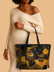 Queen Bee Classic Shopper Tote