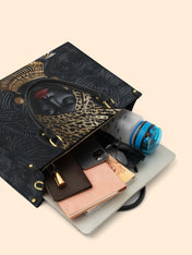 Golden Majesty Premium Leather Handbag QR0XD739