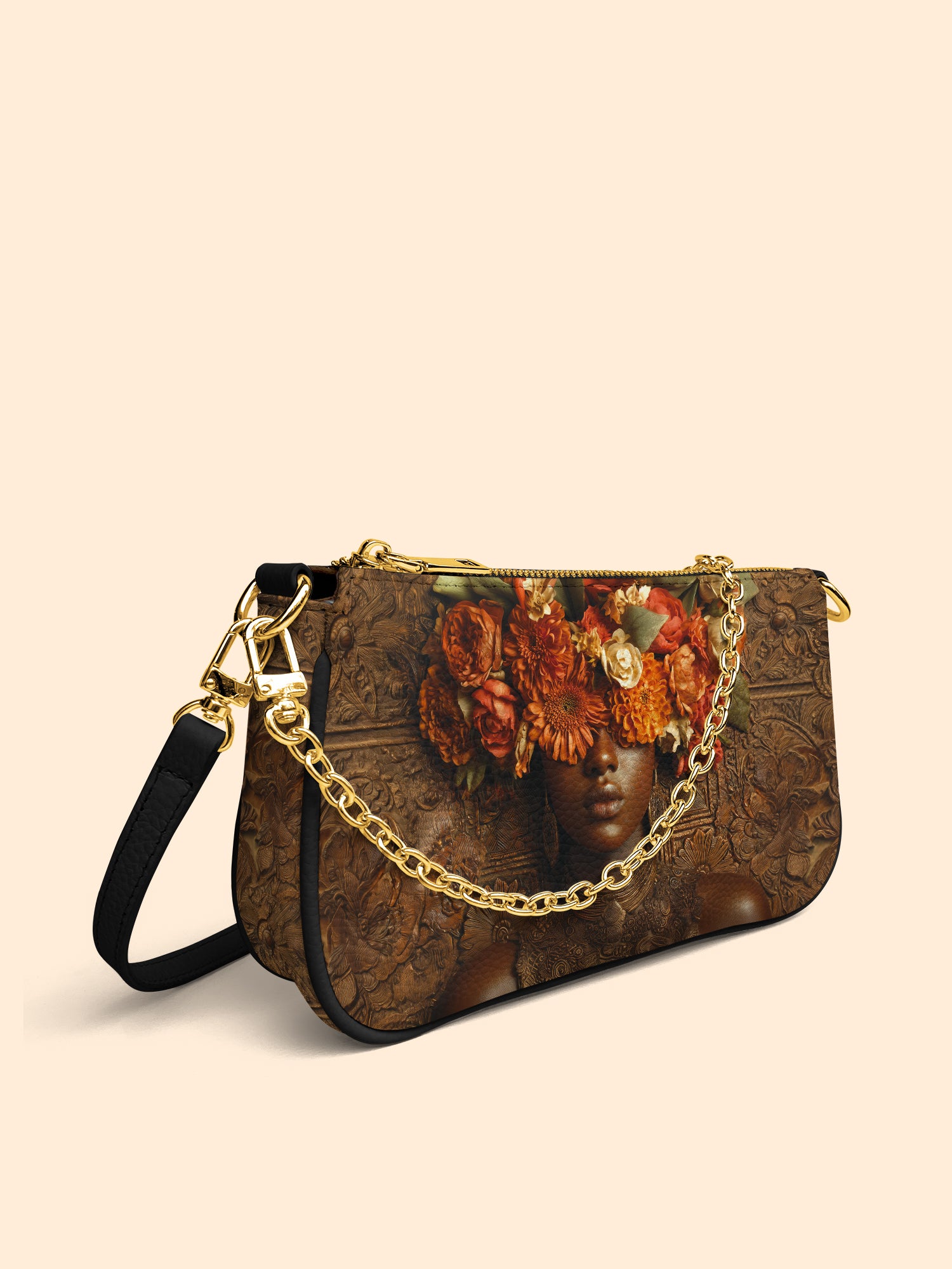 Floral Goddess Classic Zip Pochette QR0TV042