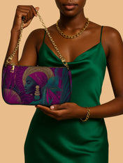 Golden Halo Portrait Classic Zip Pochette QR0HH125