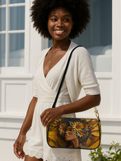 Golden Sunflower Classic Zip Pochette QR0TD380