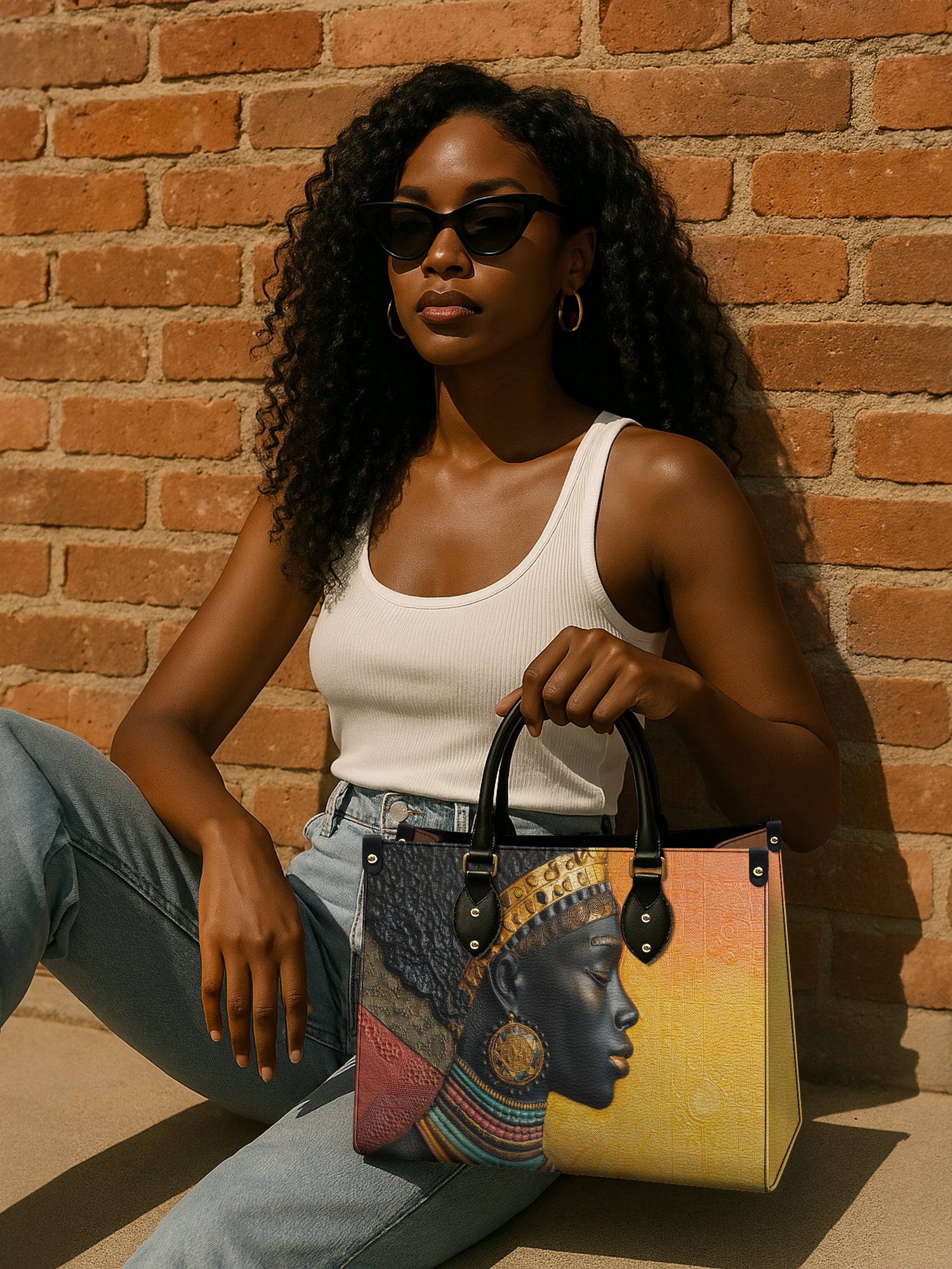 Born Grand Premium Leather Handbag QR0XD260