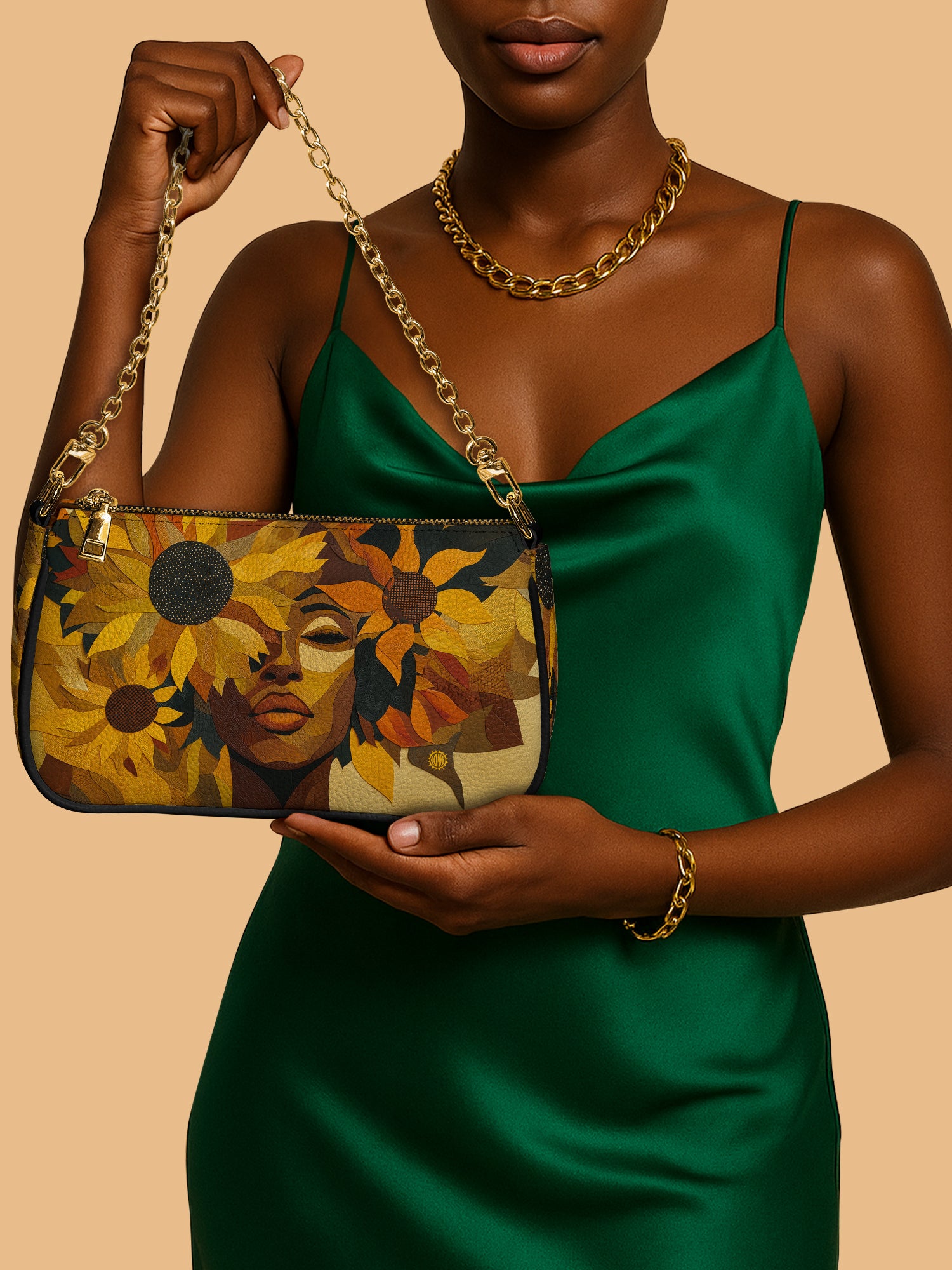 Blooming Within Classic Zip Pochette QR0TV028