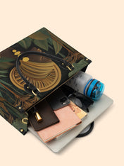 Enchanted Tropics Premium Leather Handbag QR0HH119
