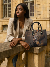 Bronze Serenity Premium Leather Handbag QR0TV078