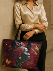 Gilded Grace Classic Shopper Tote QR0XD039