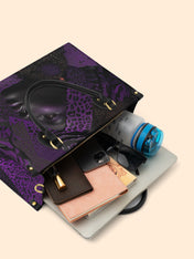 Panther Power Premium Leather Handbag QR0HH100