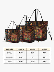 Black Proud Classic Shopper Tote