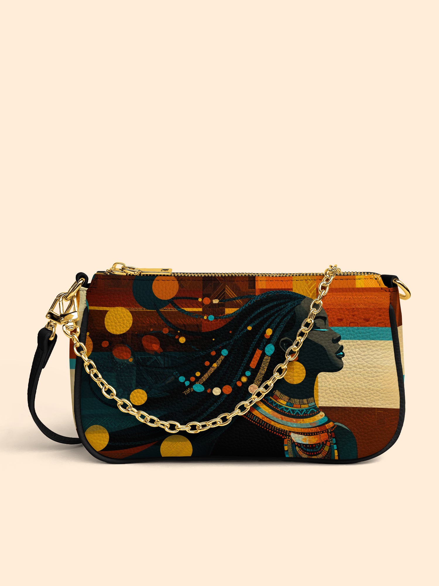 Ebony Horizon Classic Zip Pochette QR0TV180