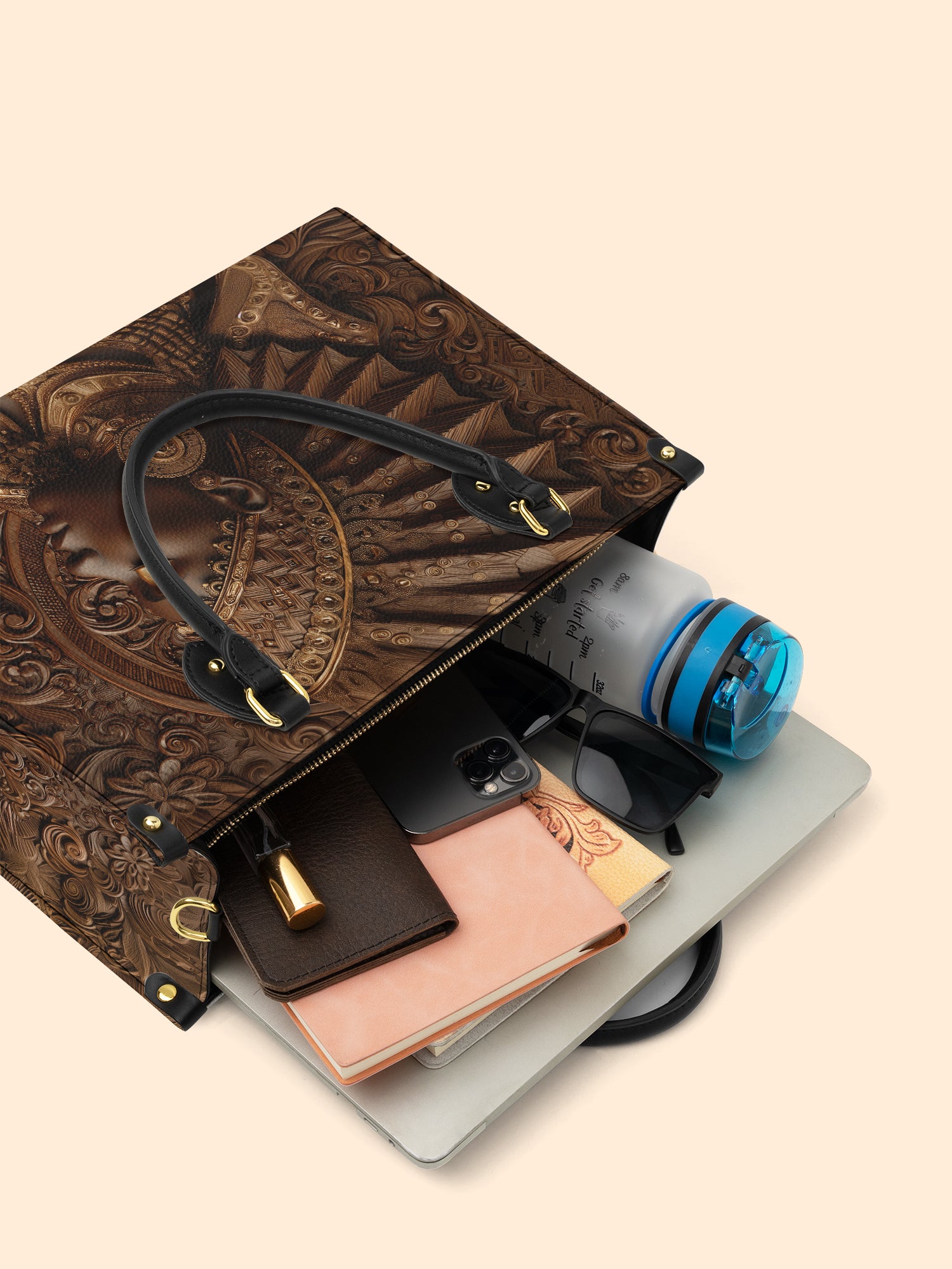 Carai Dawn Premium Leather Handbag QR0XD704