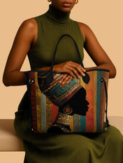 Brown Radiance Classic Shopper Tote QR0TV122