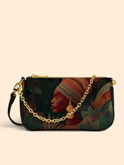 Adorned Silhouette Classic Zip Pochette QR0HH122