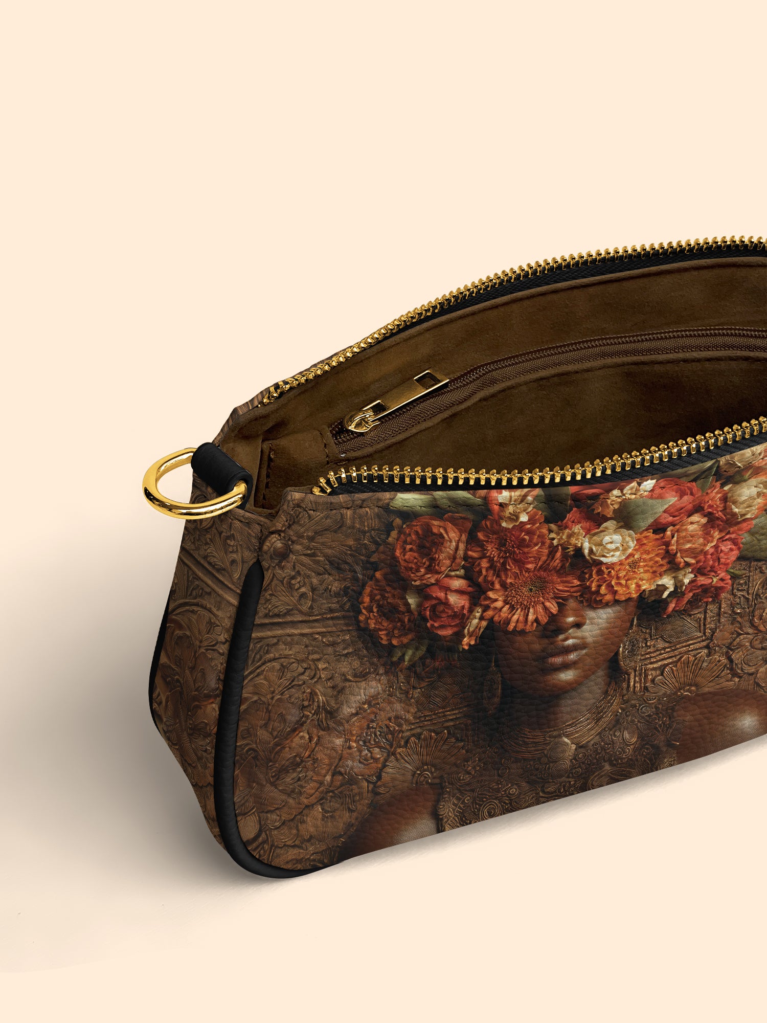 Floral Goddess Classic Zip Pochette QR0TV042
