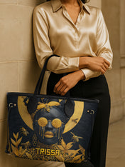 Honeycomb Crown Classic Shopper Tote