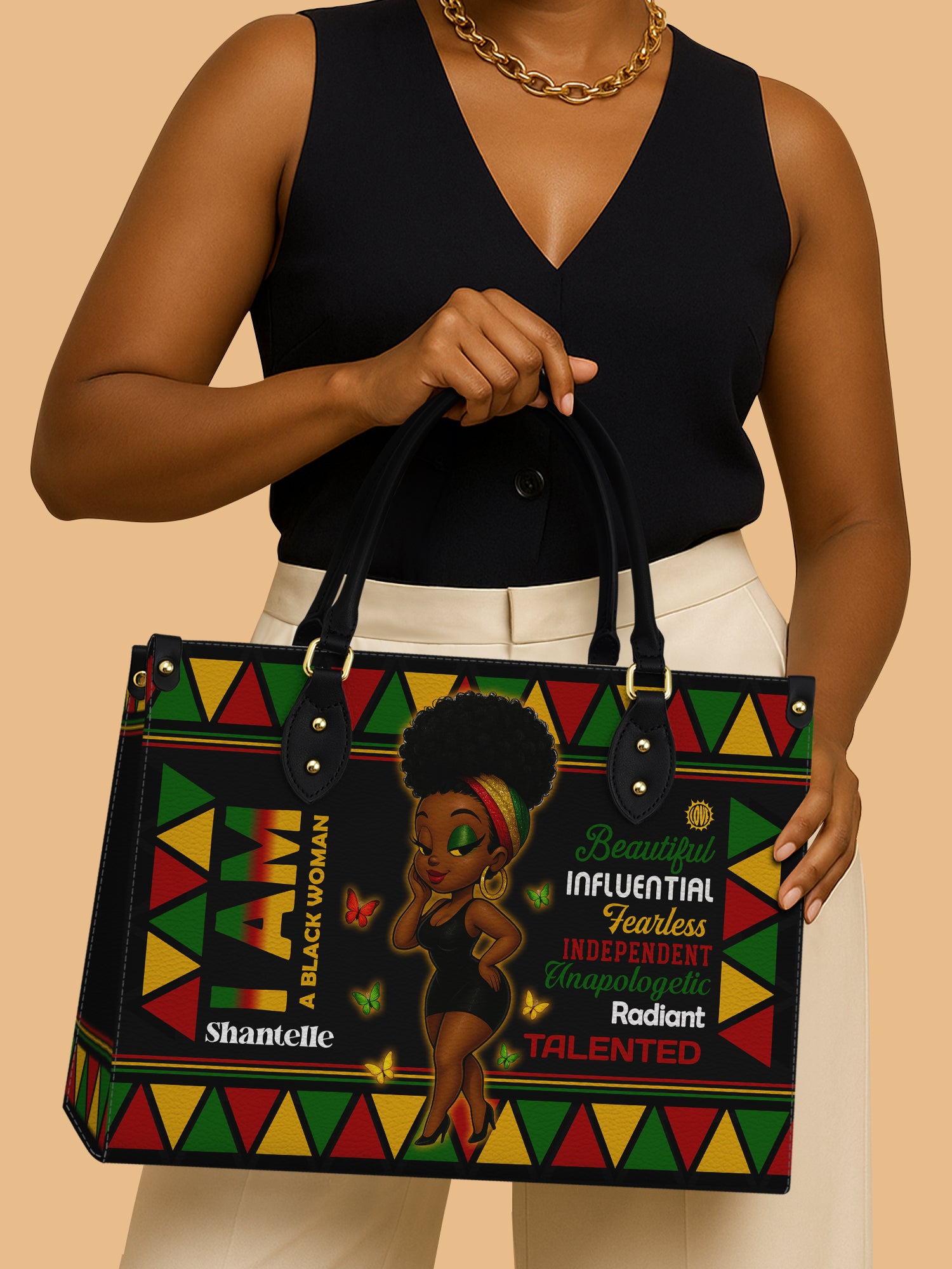 Radiant Confidence Premium Leather Handbag