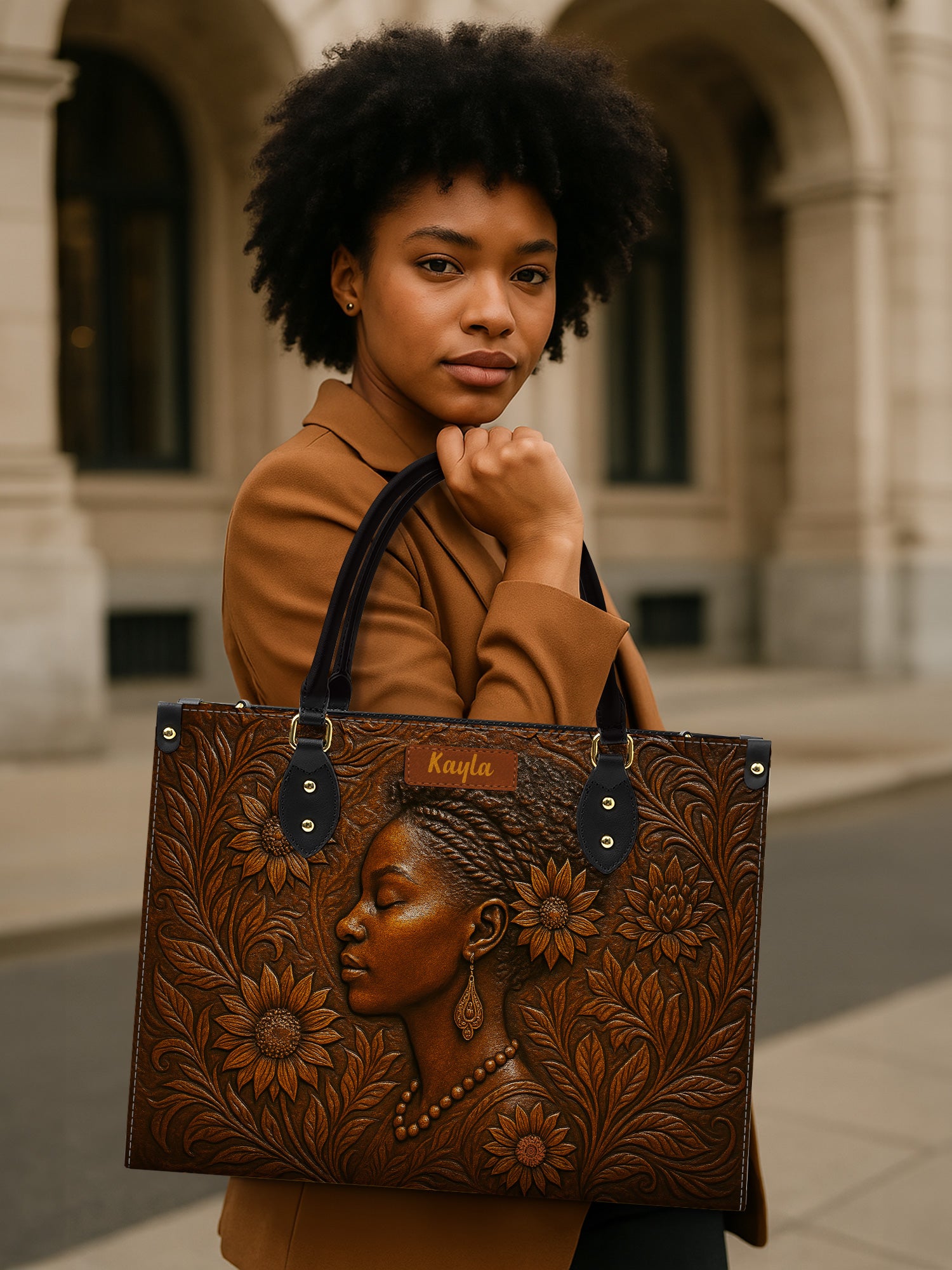 Shades of Grace Premium Leather Handbag